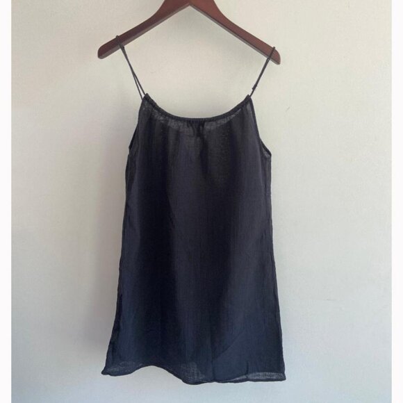 🆕 J. Crew Black Swimsuit Cover-Up - Picture 2 of 7